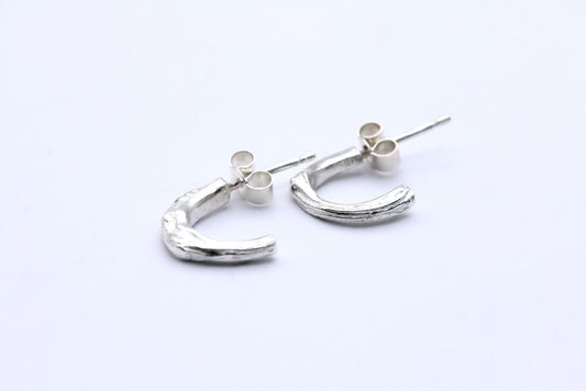 Twig Hoop Earrings