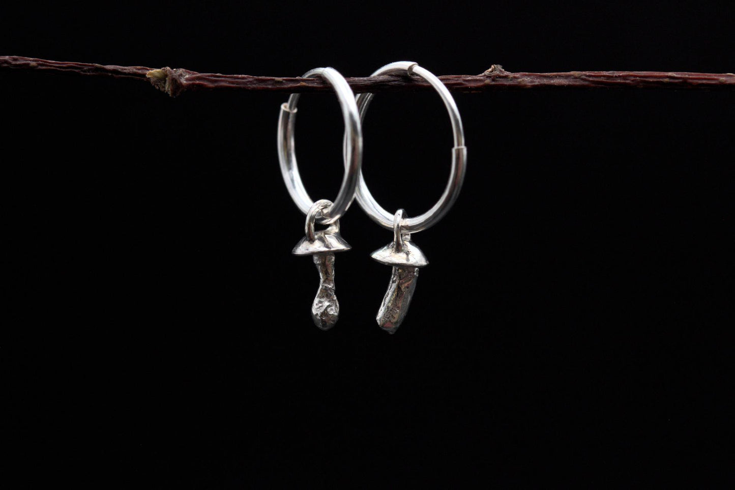 Tiny Fungi Earrings #5