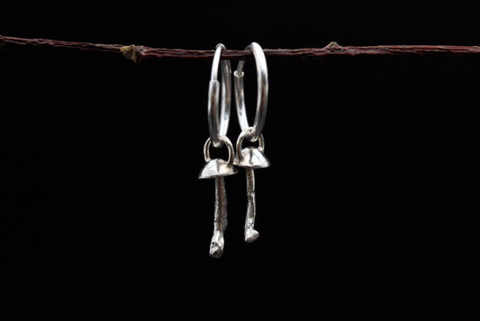 Tiny Fungi Earrings #3