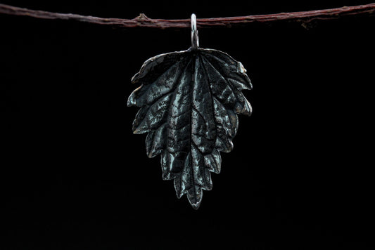 Leaf Pendant #33 - Mini Nettle