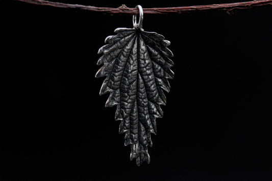 Leaf Pendant #35 - Mini Nettle