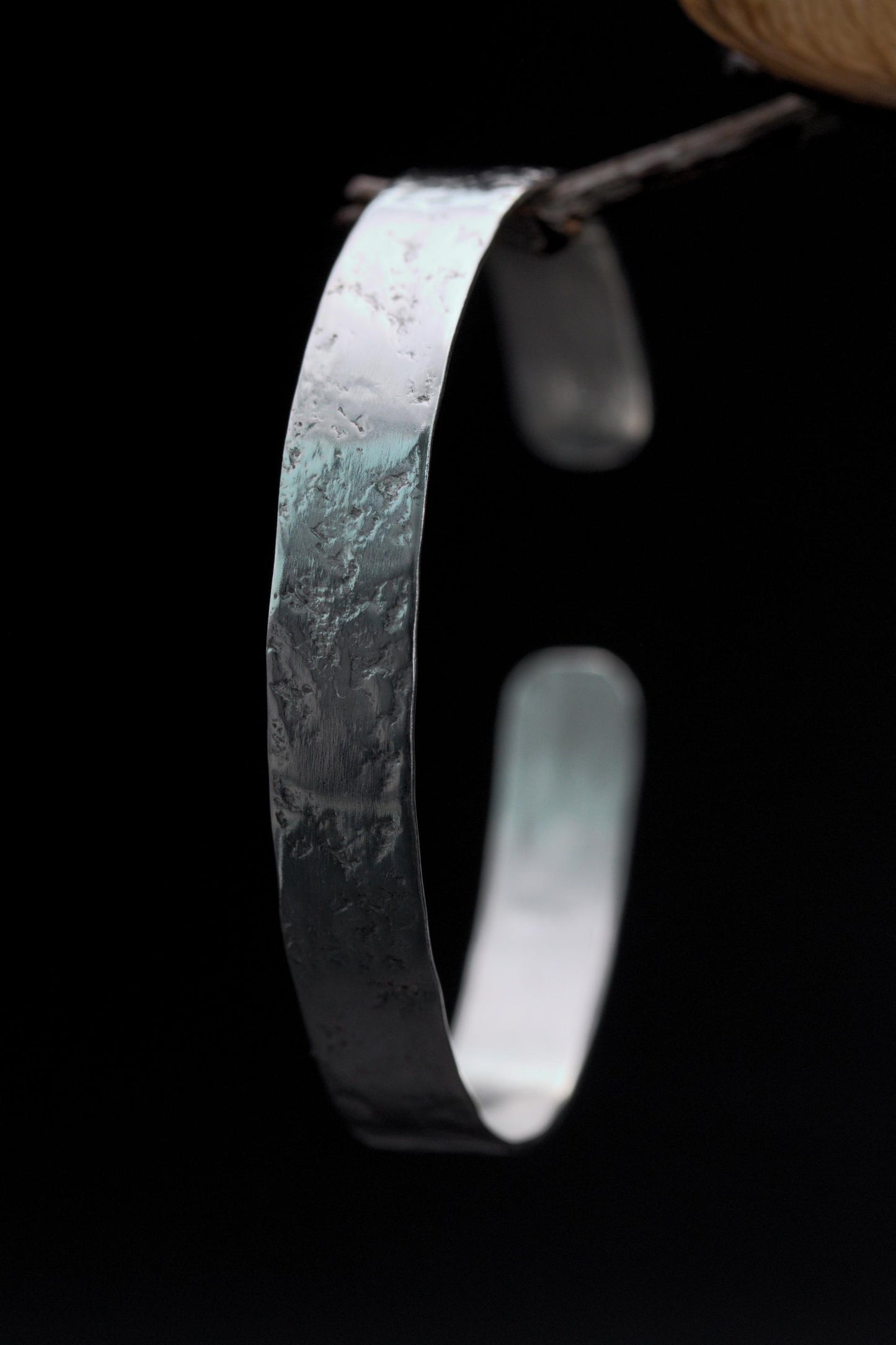Weathered Stone Cuff Bangle