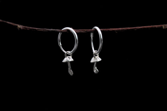 Tiny Fungi Earrings #15