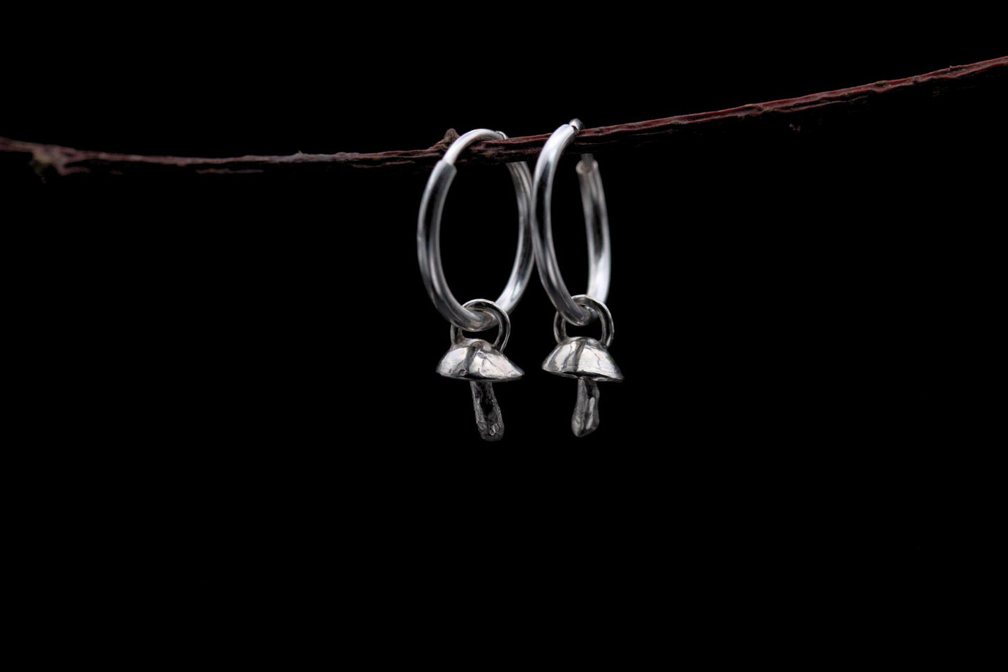 Tiny Fungi Earrings #21