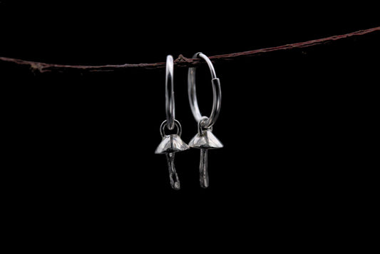 Tiny Fungi Earrings #22