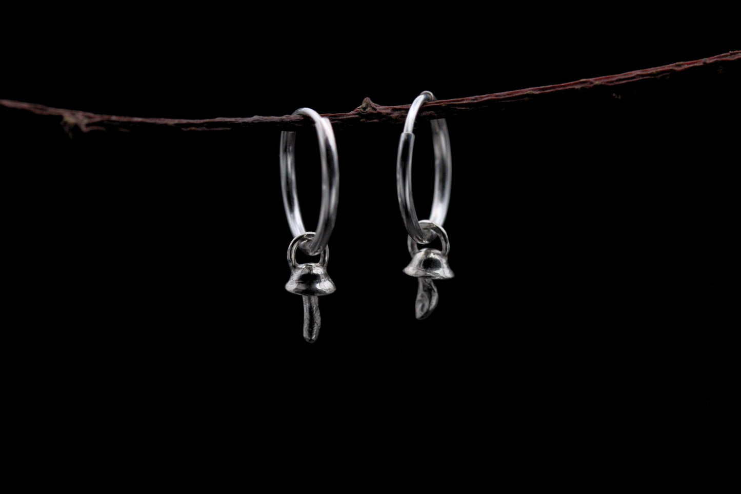 Tiny Fungi Earrings #23