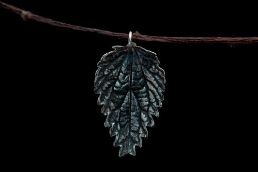 Leaf Pendant #38 - Mini Nettle