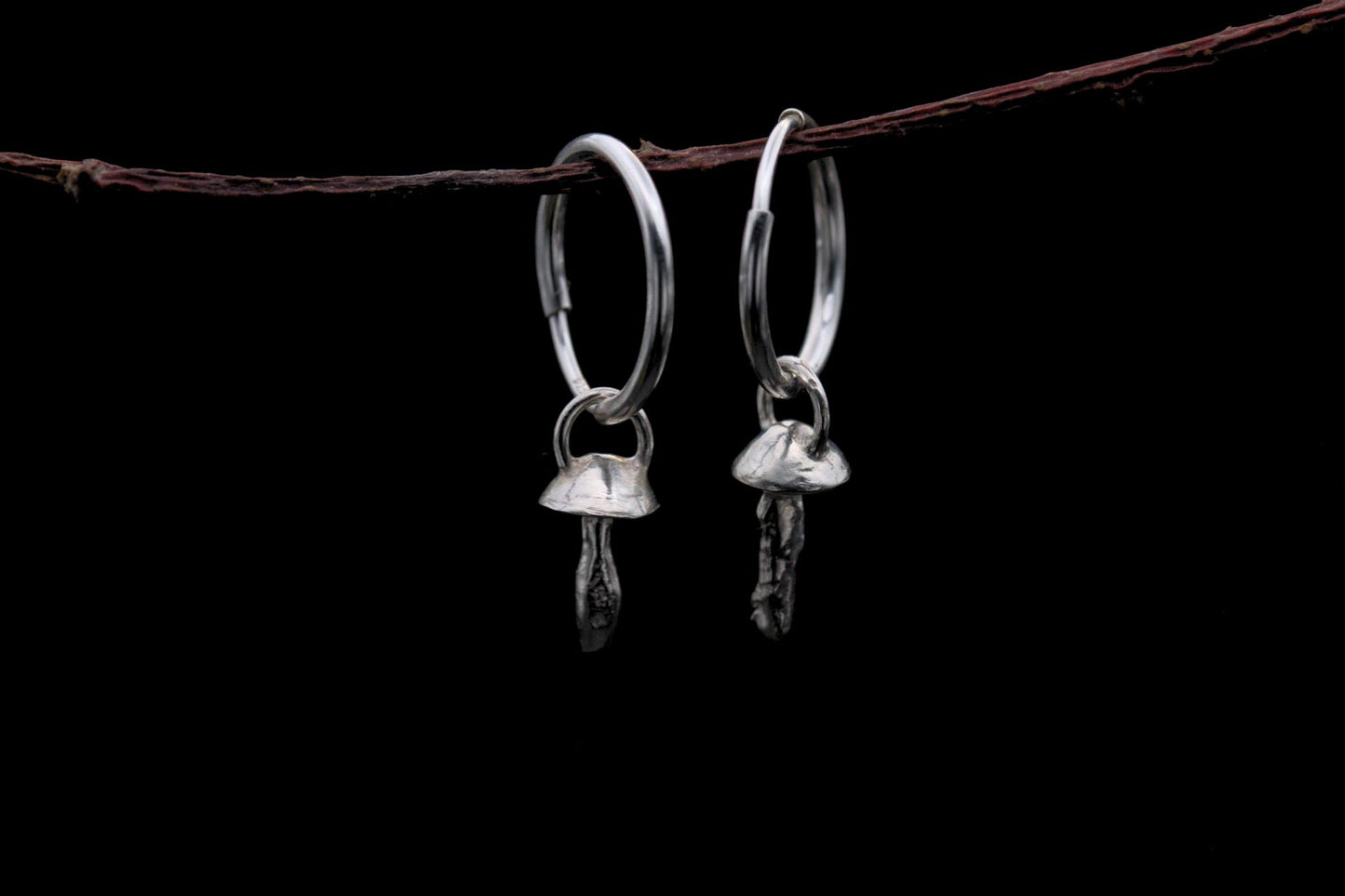 Tiny Fungi Earrings #36