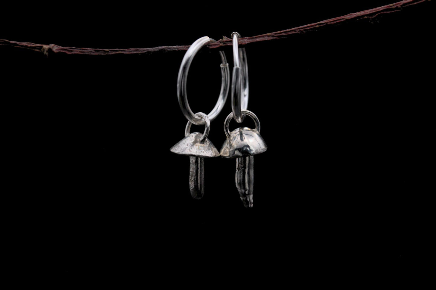 Tiny Fungi Earrings #38