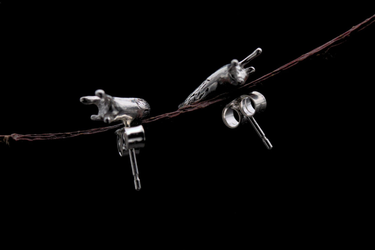 Curious Slug Earrings