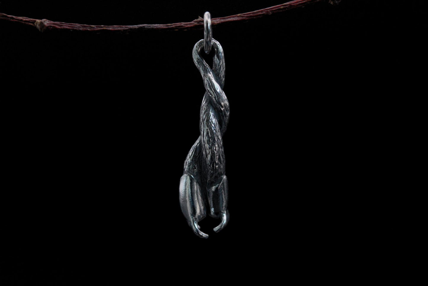 Entwined Slugs Pendant