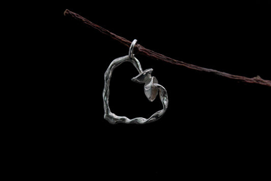 Fungi Pendant #28 - Twisted Heart
