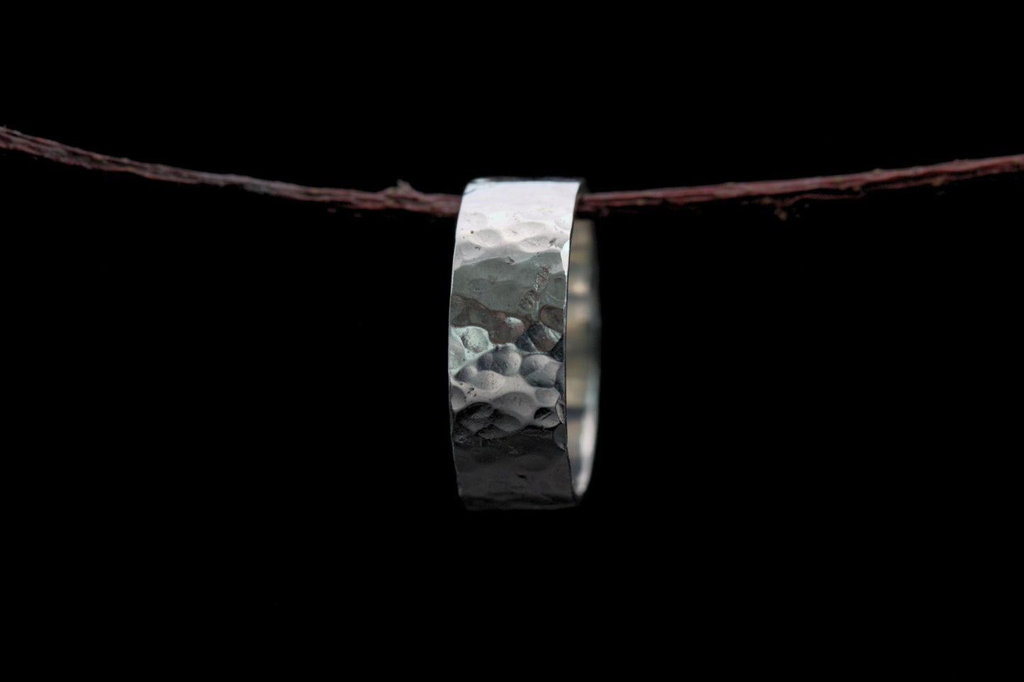 Dimpled Ring - Wide
