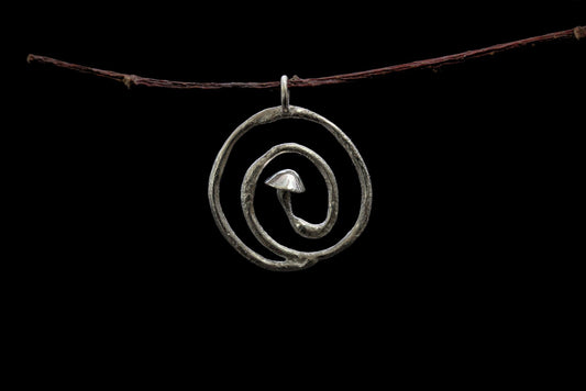 Fungi Pendant #32 - Spiral