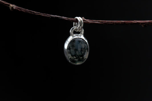 Moss Agate Pendant #2