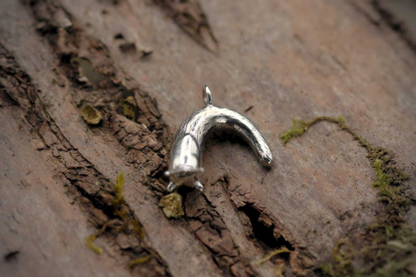 Curious Slug Pendant #8