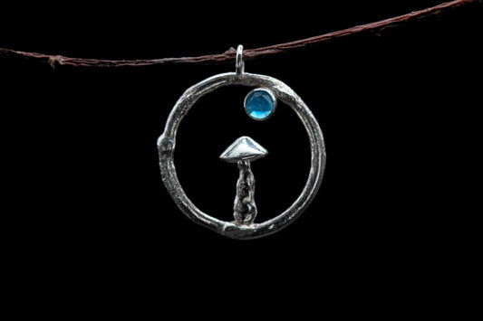 Fungi Pendant #35 - Apatite