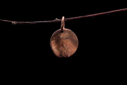 Copper Imprint Pendant