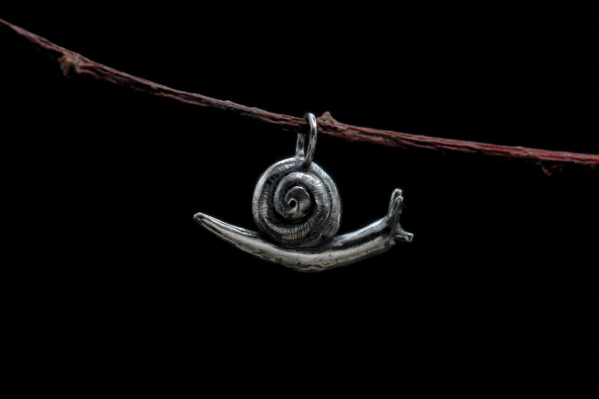 Curious Snail Pendant #3