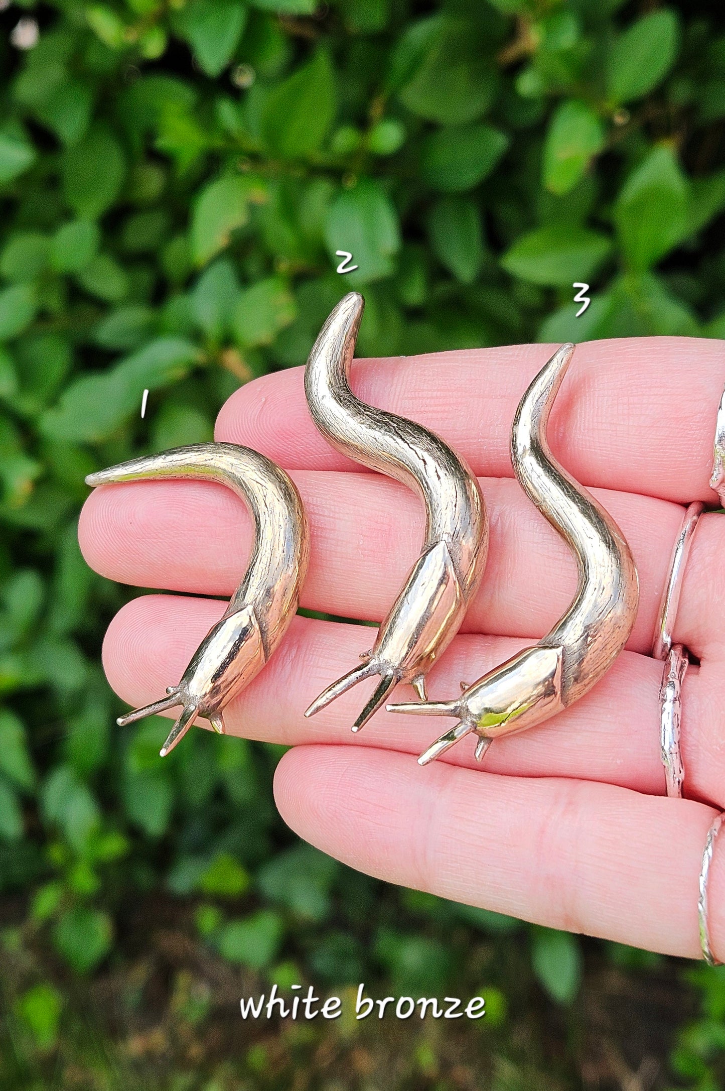 Slug Trinket - White Bronze