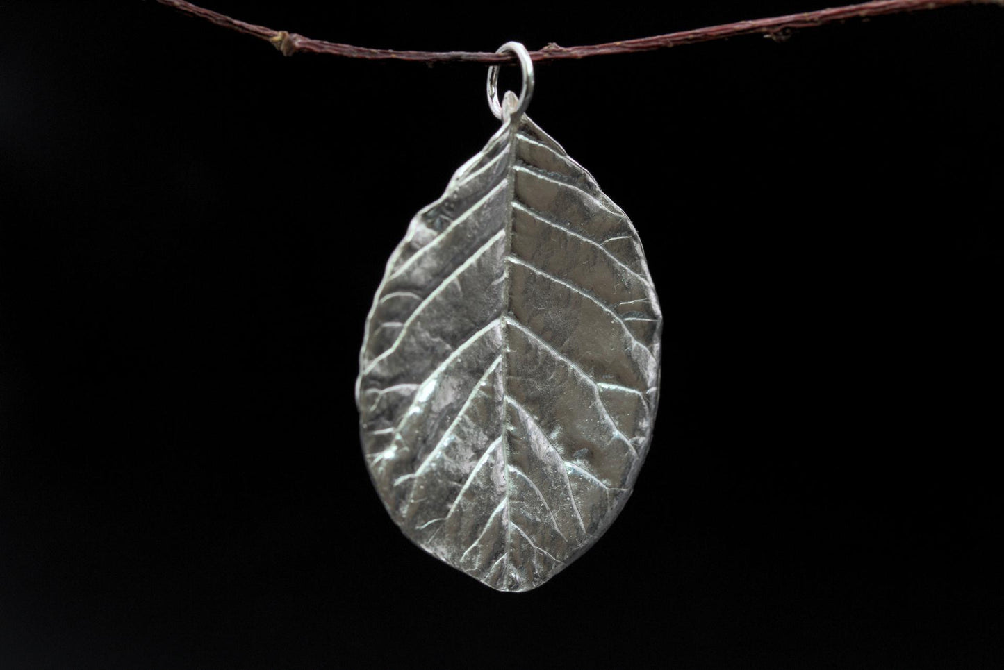 Leaf Pendant #30 - Smoke Bush