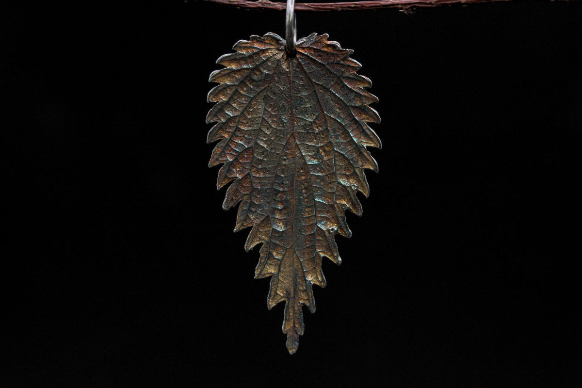 Leaf Pendant #29 - Nettle