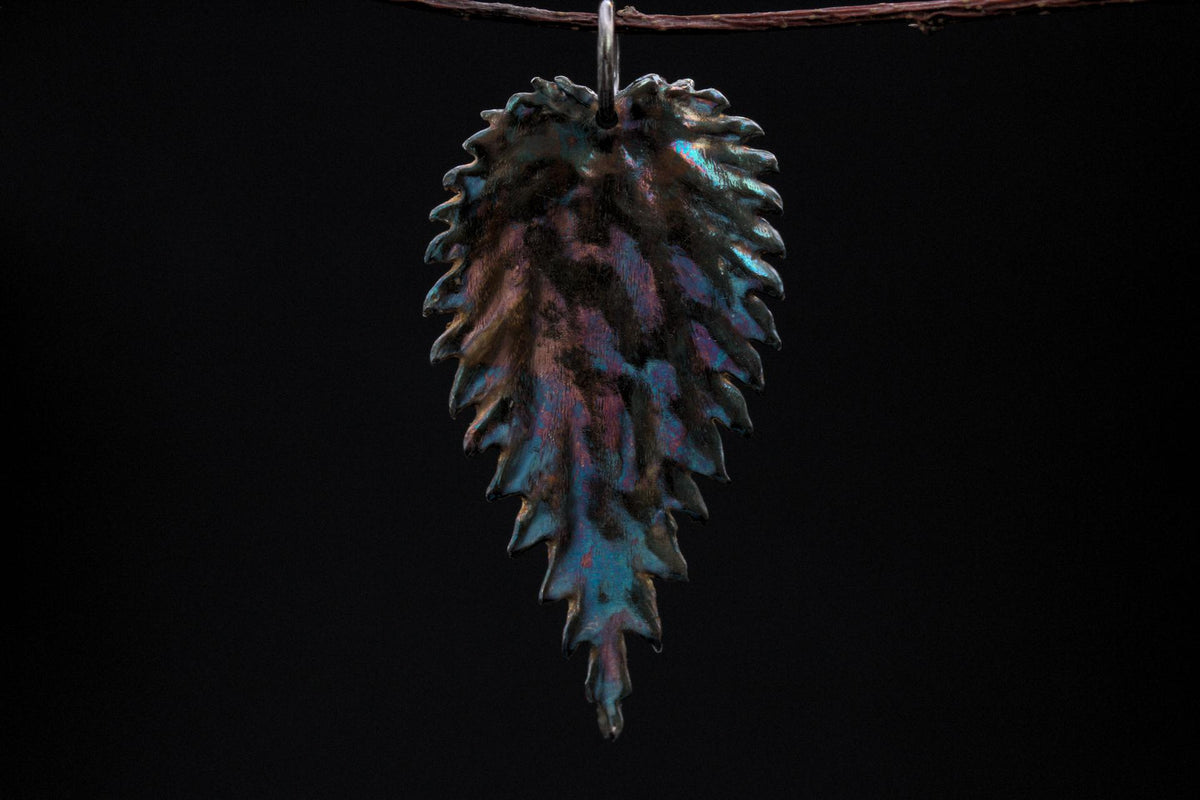 Leaf Pendant #29 - Nettle