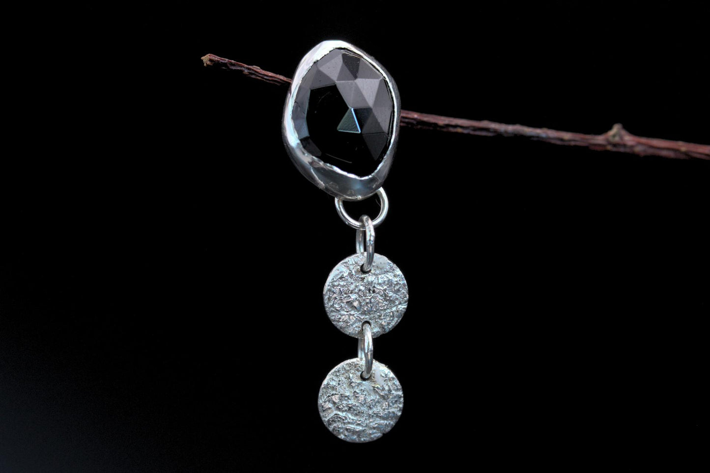 Black Spinel Pendant