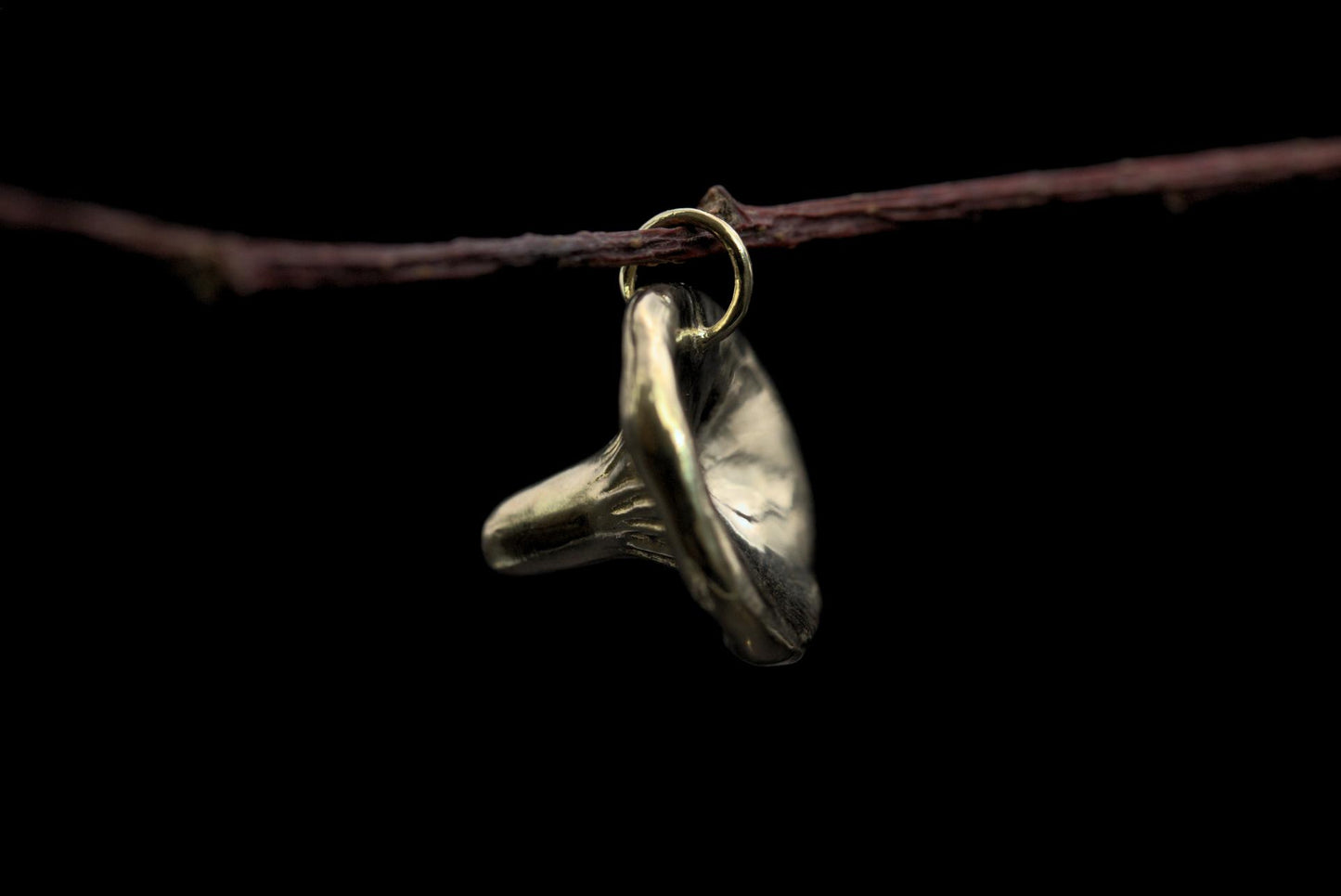 Chanterelle Fungi Pendant