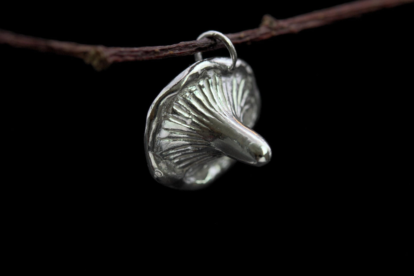 Chanterelle Fungi Pendant