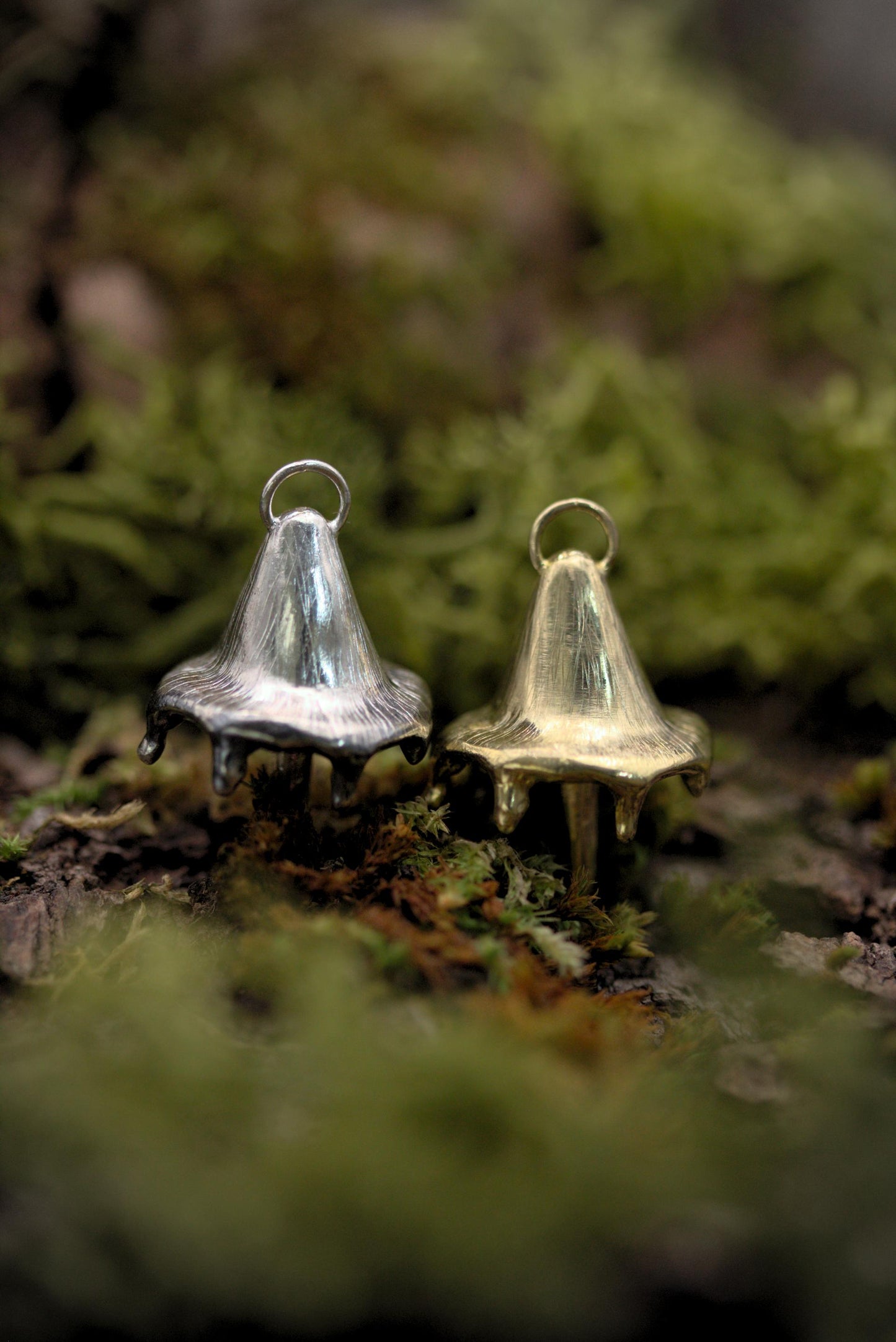 Inkcap Fungi Pendant