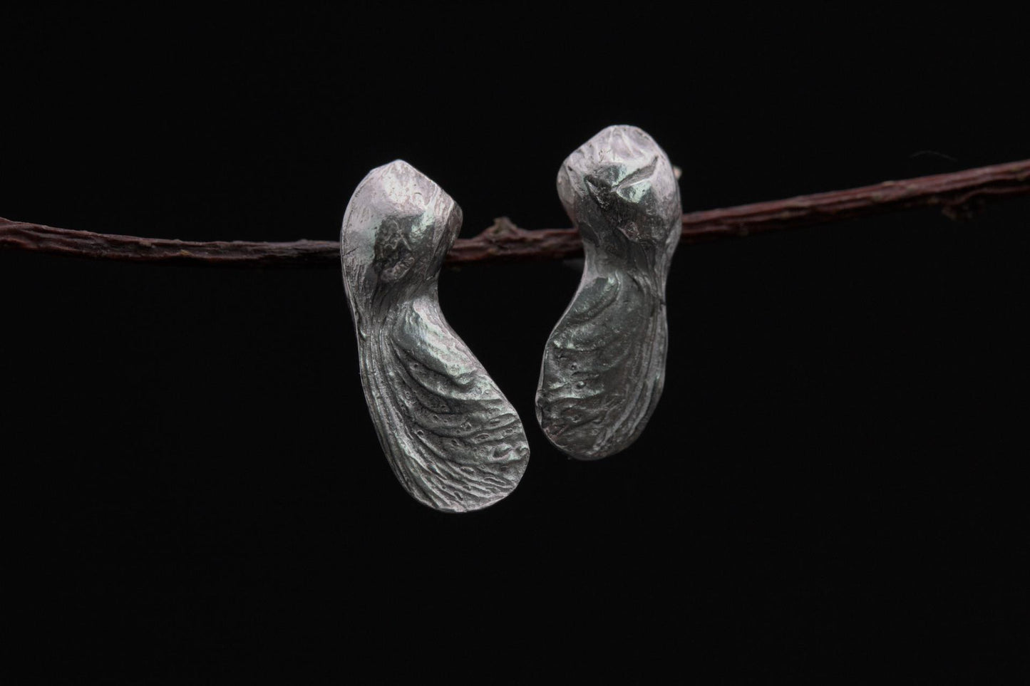 Sycamore Seed Stud Earrings