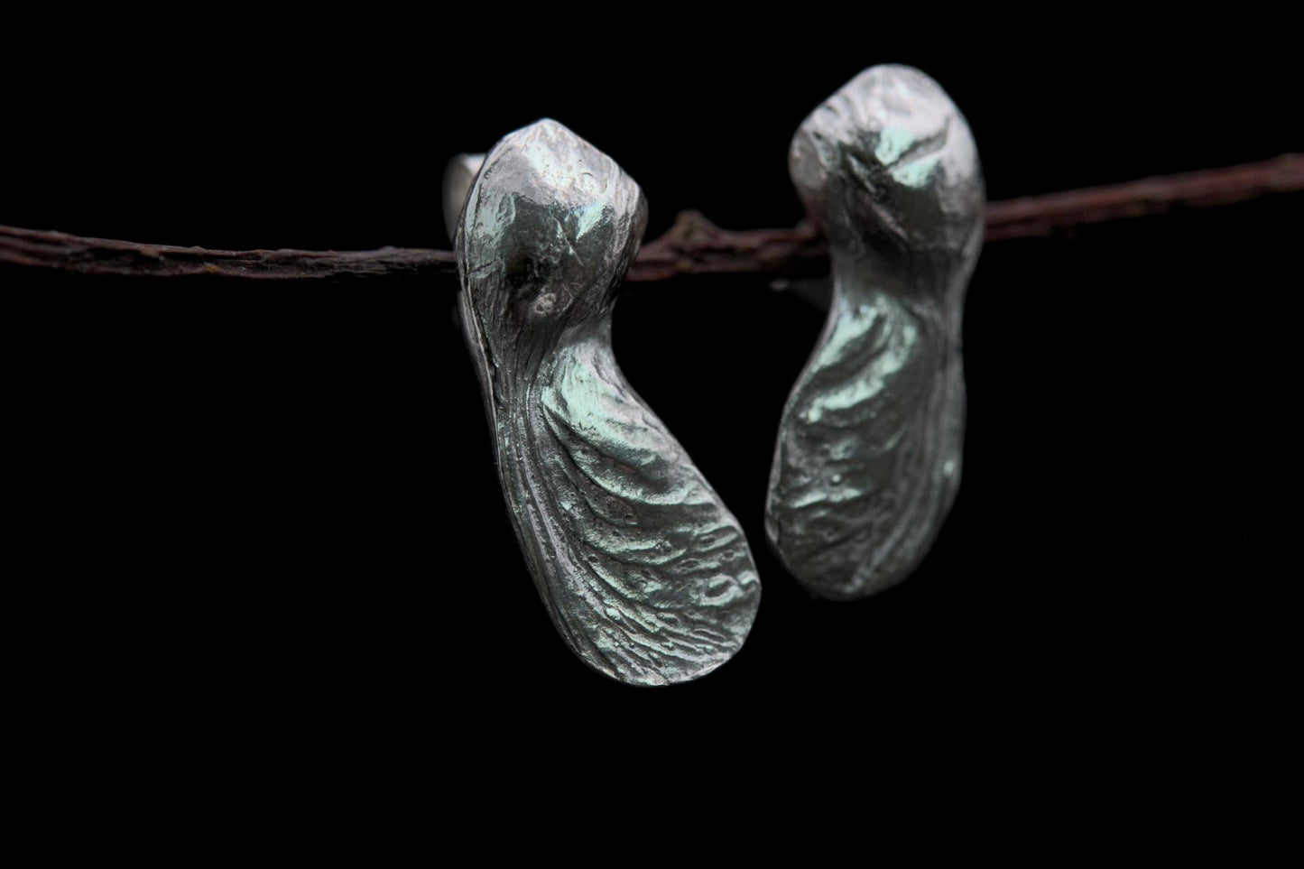 Sycamore Seed Stud Earrings