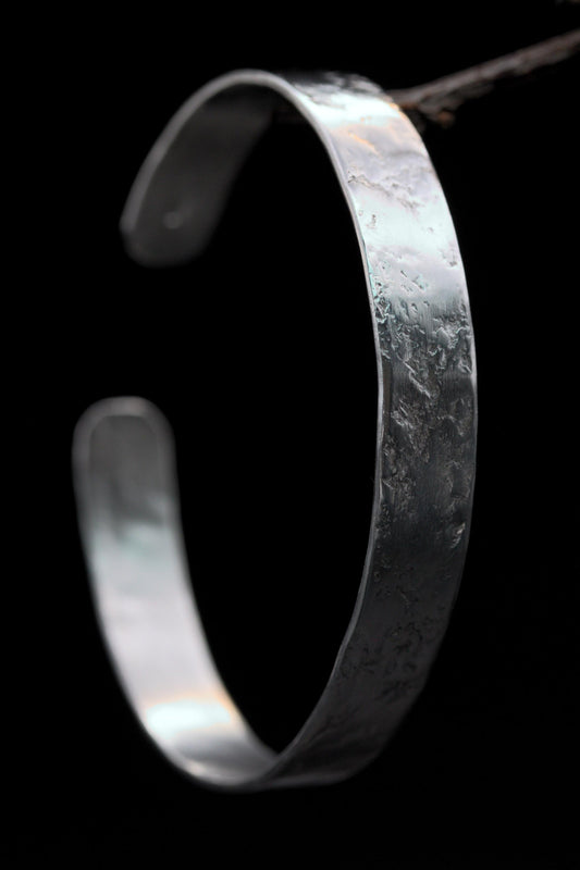 Weathered Stone Cuff Bangle
