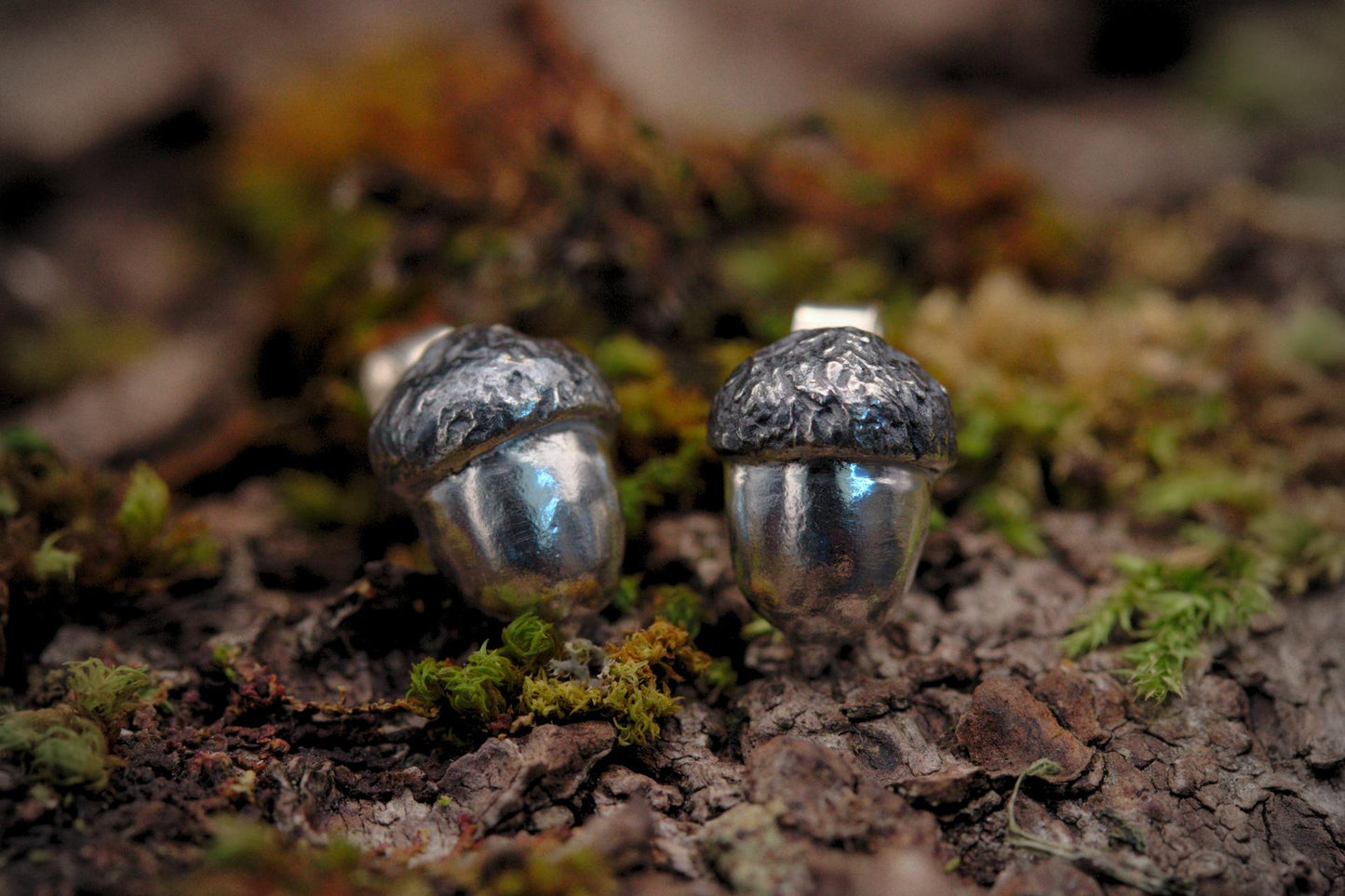 Acorn Stud Earrings