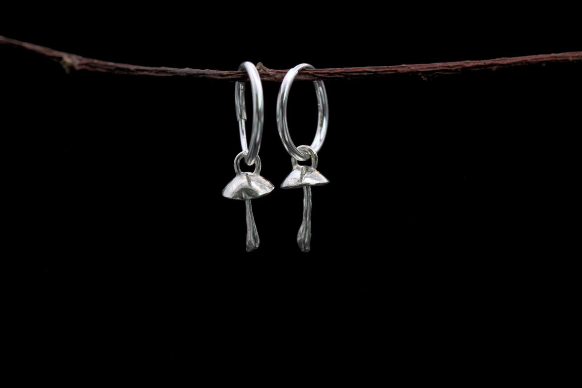 Tiny Fungi Earrings #12