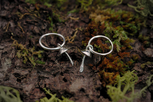 Tiny Fungi Earrings #12