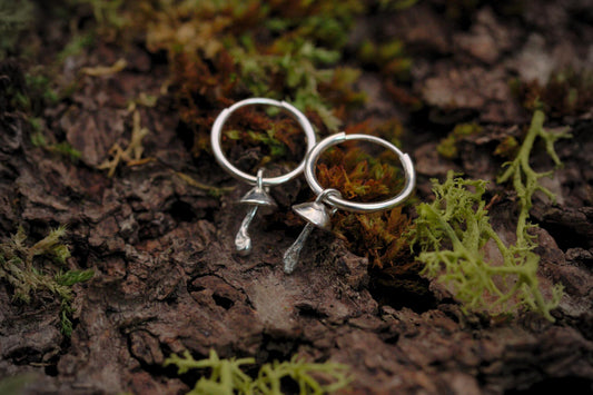 Tiny Fungi Earrings #15