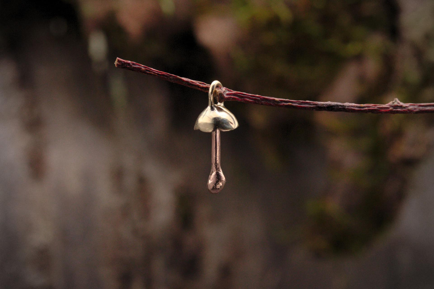 9ct Gold Fungi Pendant #4
