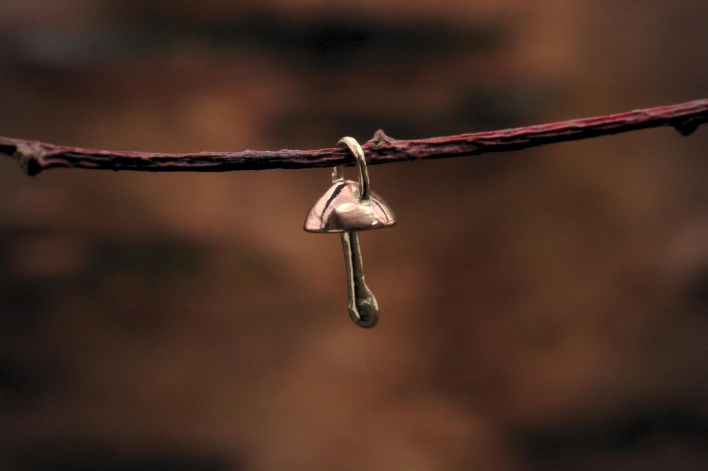 9ct Gold Fungi Pendant #5