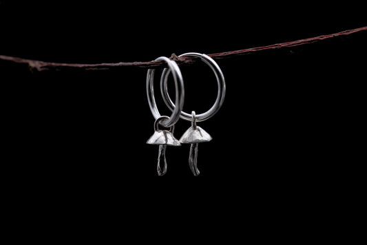 Tiny Fungi Earrings #17