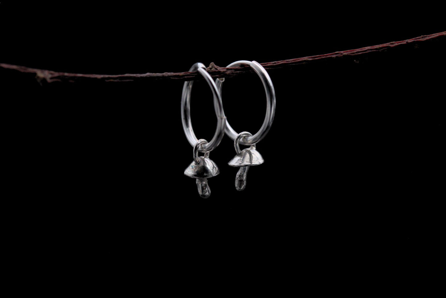 Tiny Fungi Earrings #21