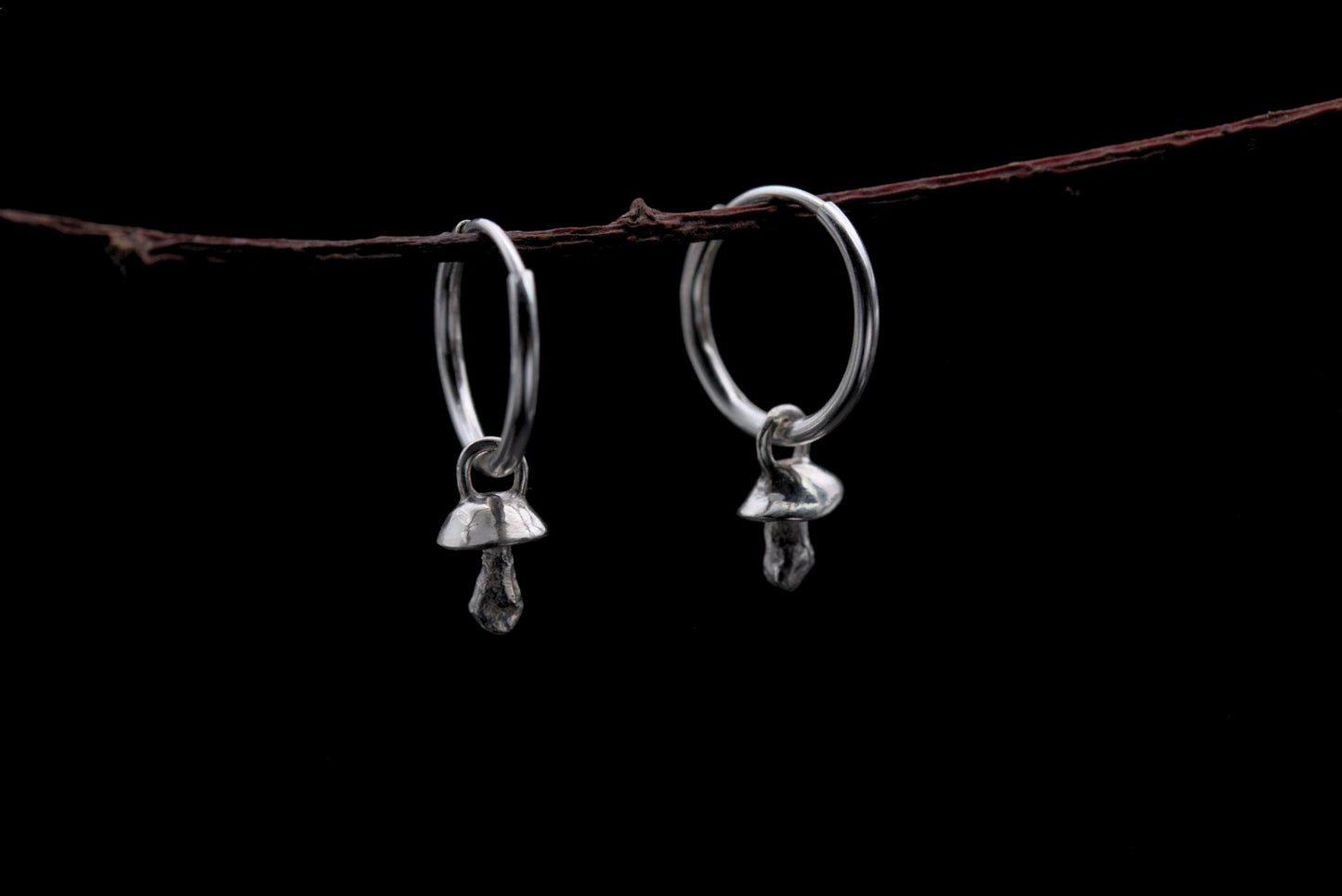 Tiny Fungi Earrings #24