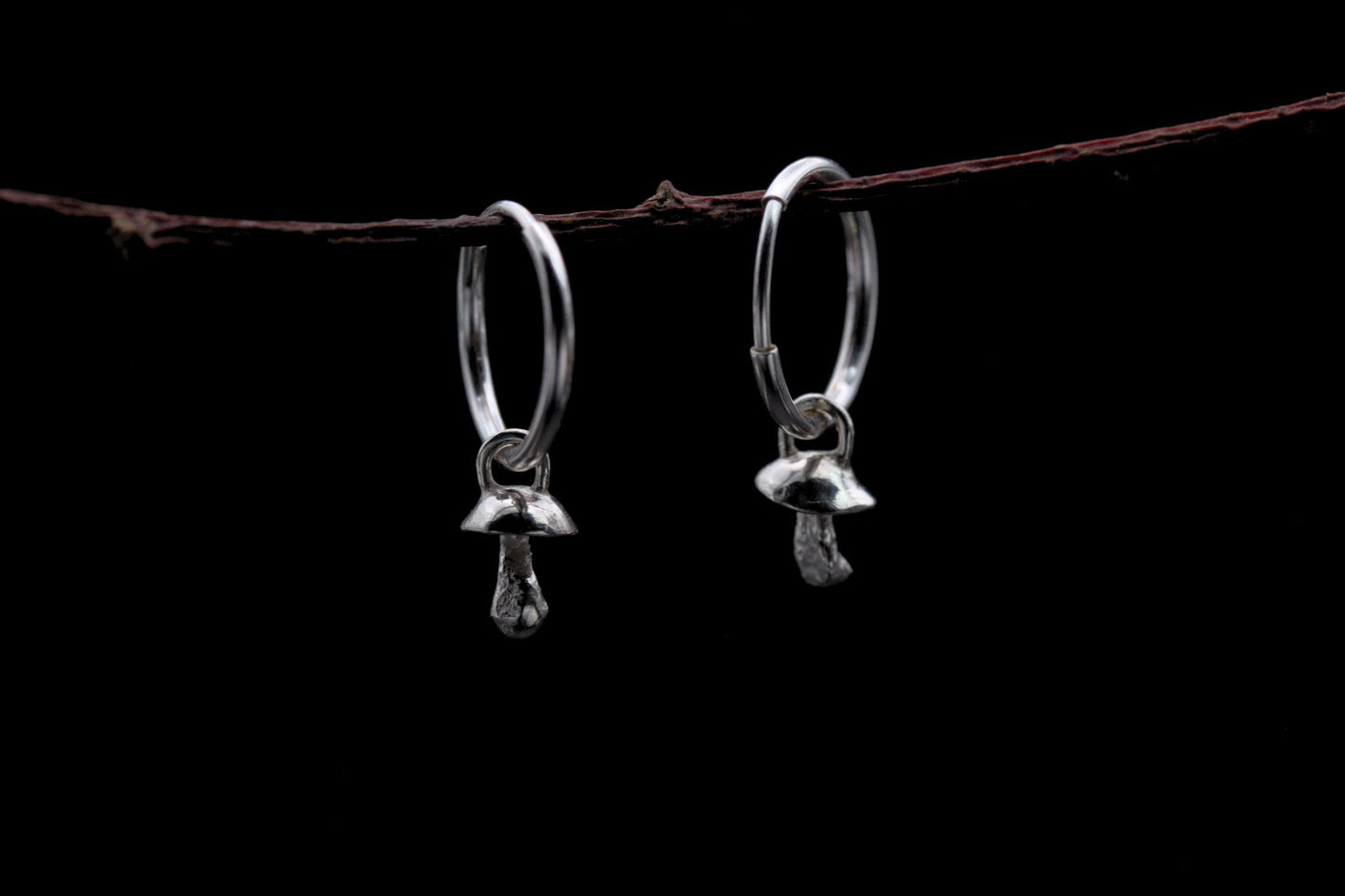 Tiny Fungi Earrings #24