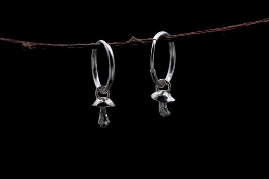 Tiny Fungi Earrings #24