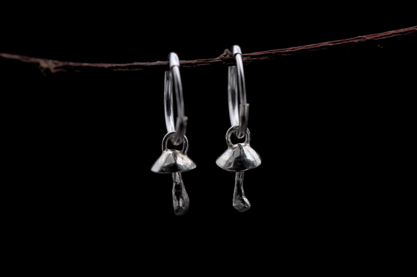 Tiny Fungi Earrings #29