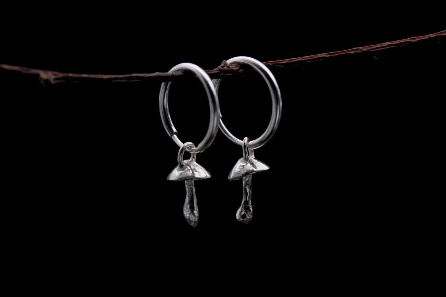 Tiny Fungi Earrings #29