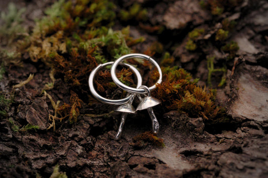 Tiny Fungi Earrings #18
