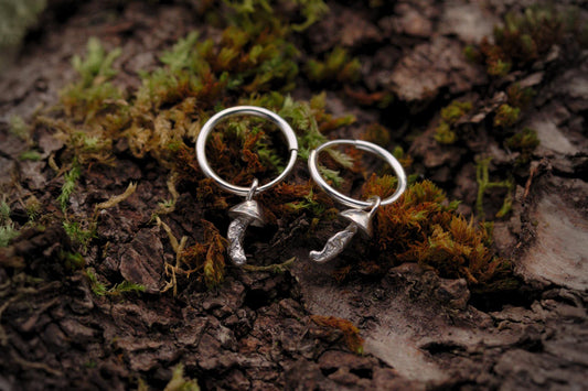 Tiny Fungi Earrings #19