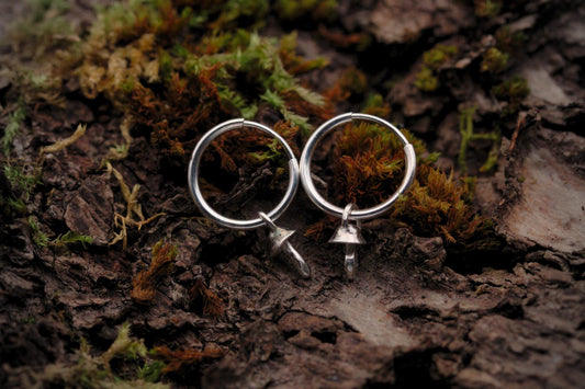 Tiny Fungi Earrings #23